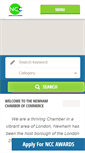 Mobile Screenshot of newhamchamber.com